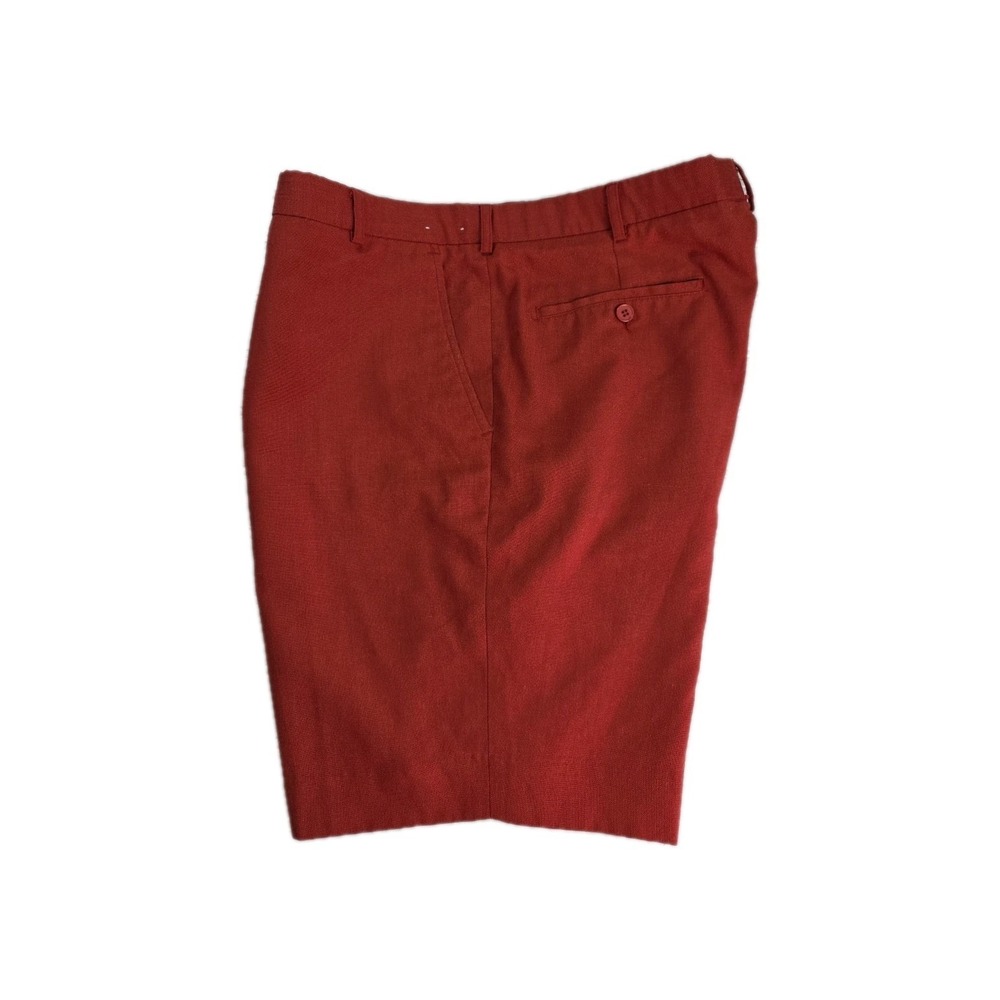Islander Linen Blend Shorts Men's 38 The English Sports‎ Shop RUST Golf Vacation